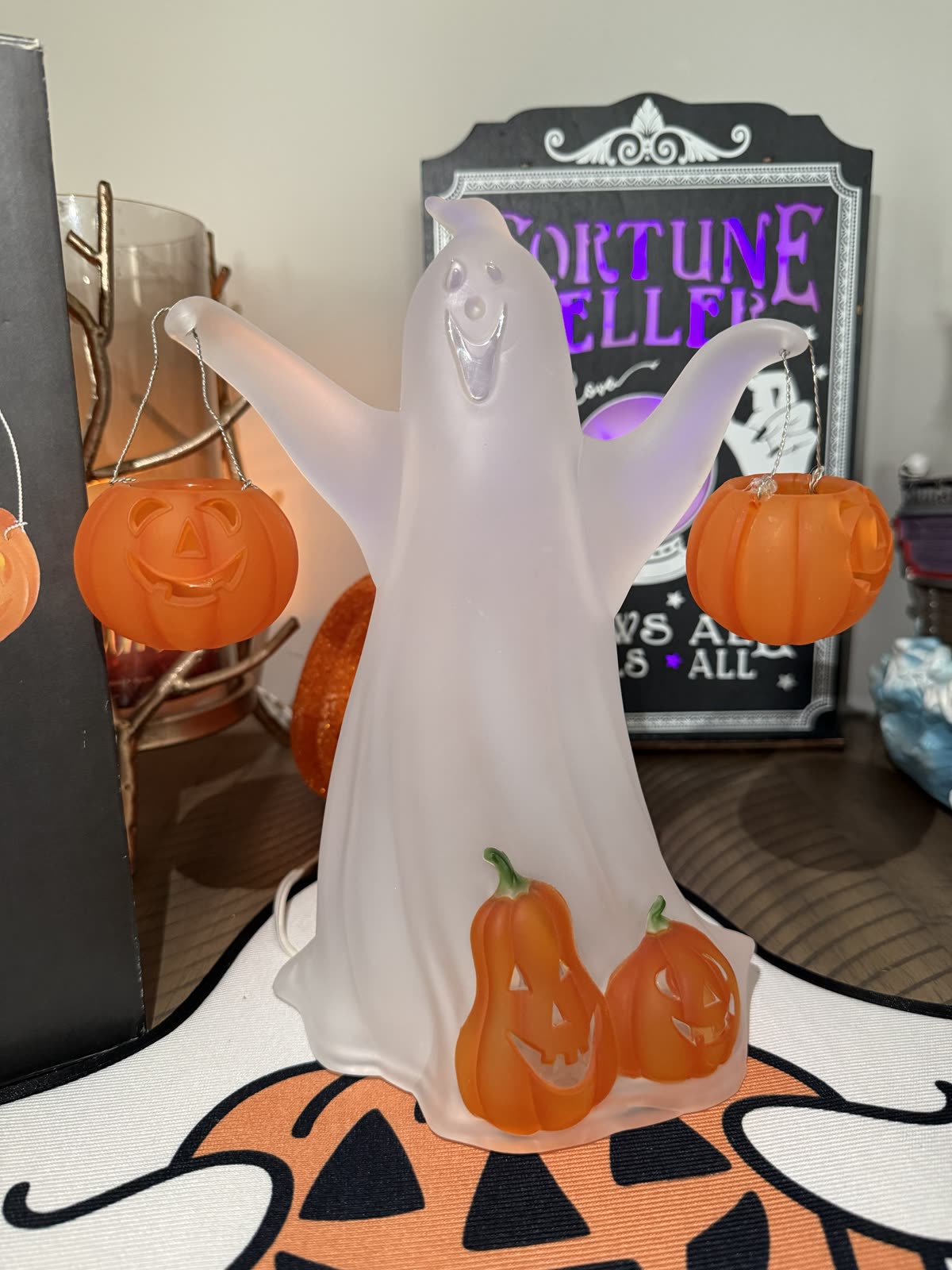 Acrylic Ghost Light by JCPenney — front