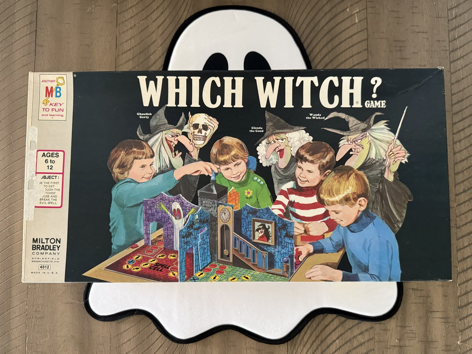 Which Witch? Board Game — 1970 Milton Bradley